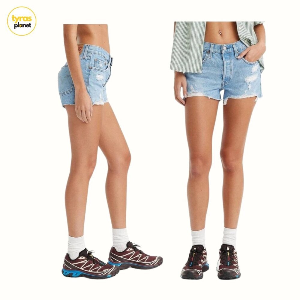 Levi's 501 Original Fit High-Rise Women's Jean Shorts - Oxnard 31 - NEW‎